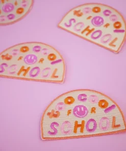 MALICIEUSE Bügel Patch | To Cool To School
