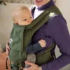 Mama Nuka Half Buckle Babytrage Classic | Forest