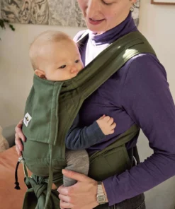 Mama Nuka Half Buckle Babytrage Classic | Forest