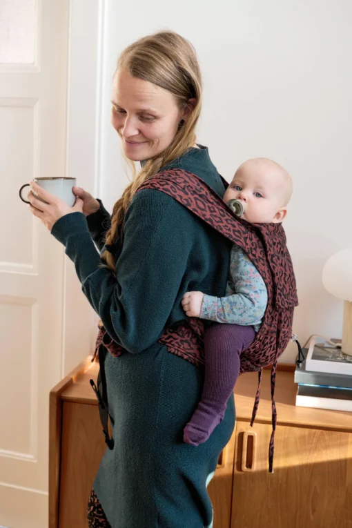 Mama Nuka Half Buckle Babytrage Classic | Leo – Bild 4