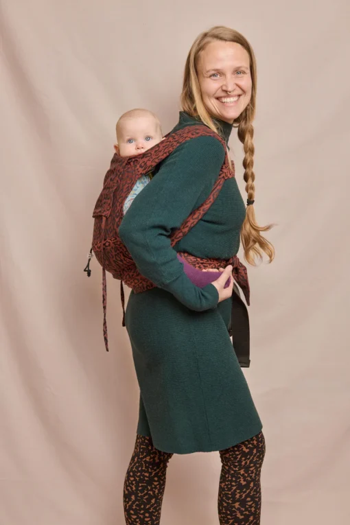 Mama Nuka Half Buckle Babytrage Classic | Leo – Bild 5