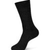 MENIQUE Herren Merino Socken in Einheitsgrösse (42-46) | Schwarz
