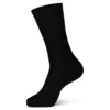 MENIQUE Damen Merino Rippensocken in Einheitsgrösse | Schwarz