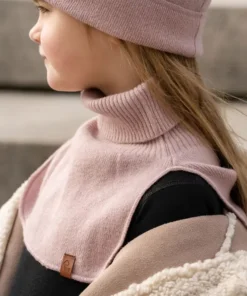 MENIQUE Kinder Merino Kaschmir Halswärmer | dusty pink