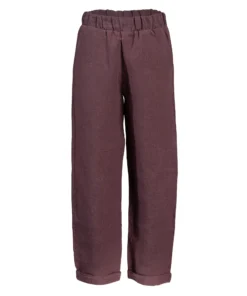 MENIQUE Kids Bio Leinen Hose DAKOTA | Storm blue