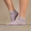 MENIQUE Unisex Knöchelsocken aus Bambus | Lila