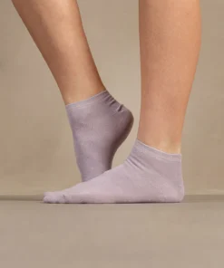 MENIQUE Unisex Knöchelsocken aus Bambus | Lila