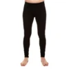 MENIQUE Herren Hose / Leggins 160 Merino | Schwarz