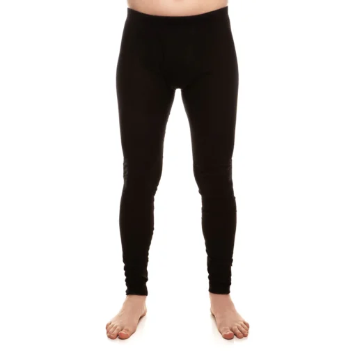 MENIQUE Herren Hose / Leggins 160 Merino | Schwarz