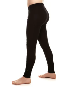 MENIQUE Herren Hose / Leggins 160 Merino | Schwarz