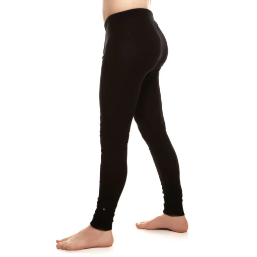 MENIQUE Herren Hose / Leggins 160 Merino | Schwarz