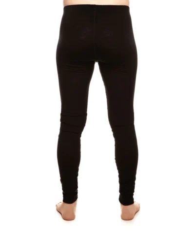 MENIQUE Herren Hose / Leggins 160 Merino | Schwarz