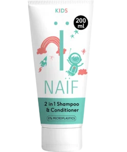 NAÏF 2-in-1 Shampoo & Spülung für Kinder (200ml) (ab 3J.)