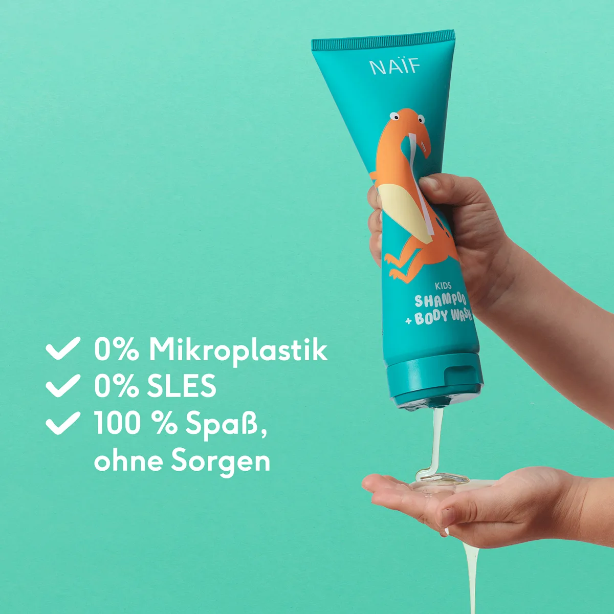 NAÏF Leichtkämmspray für Kinder (200ml) (ab 3J.) – Bild 4