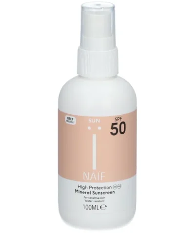 NAÏF Mineralisches Sonnenschutzspray ERW (LSF 50 - 100ml)