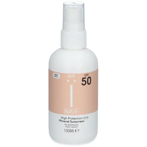 NAÏF Mineralisches Sonnenschutzspray ERW (LSF 50 - 100ml)