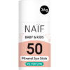 NAÏF Mineralischer Sonnenschutzstick für Baby & Kind 0% Parfüm (LSF 50, 36g)
