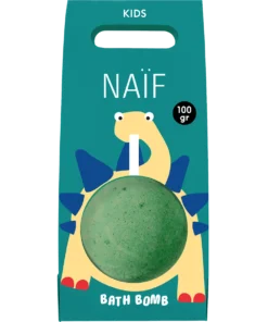 NAÏF Sprudelnde Badekugel für Kinder (100g) (ab 3J.)