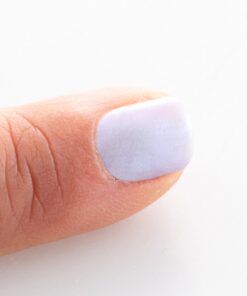 Namaki Kinder Nagellack auf Wasserbasis | silberblau