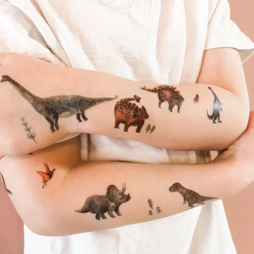 NUUKK Vegane Bio Tattoos | Dino