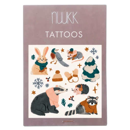 NUUKK Vegane Bio Tattoos | Schals und Mützen