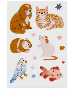 NUUKK Bügelbilder | Haustiere