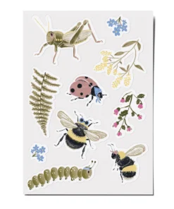 Alternative view of NUUKK Stickerbogen (3x) | Bienen