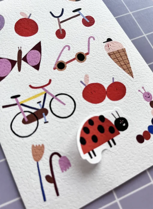 NUUKK Stickerbogen (3x) | Sommer