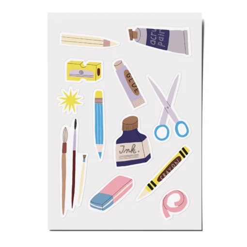 NUUKK Stickerbogen (3x) | Schule – Bild 4