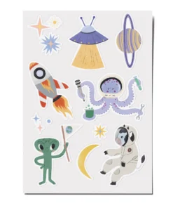 NUUKK Stickerbogen (3x) | Space