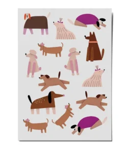 NUUKK Vegane Bio Tattoos | Hunde crew