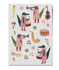 NUUKK Vegane Bio Tattoos | Krokodil