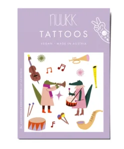 NUUKK Vegane Bio Tattoos | Krokodil