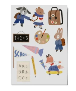 NUUKK Vegane Bio Tattoos | Schulkind