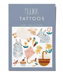 NUUKK Vegane Bio Tattoos | Frühlingstiere