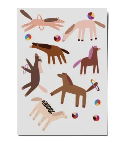 NUUKK Vegane Bio Tattoos | Pferde