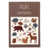 NUUKK Vegane Bio Tattoos | Waldtiere