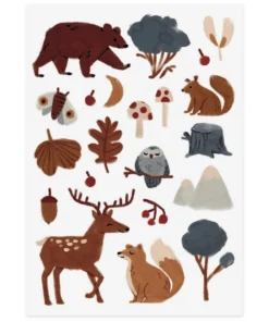 NUUKK Vegane Bio Tattoos | Schwarzwald