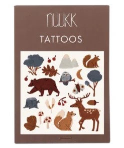 NUUKK Vegane Bio Tattoos | Waldtiere