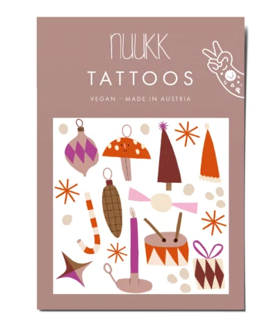 NUUKK Vegane Bio Tattoos | Weihnachten