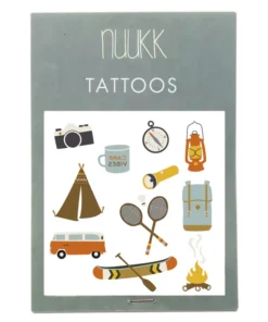 NUUKK Vegane Bio Tattoos | Camping