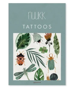 vegane bio kinder tattoos greenery