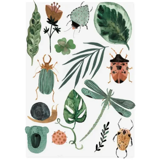 vegane bio kinder tattoos greenery