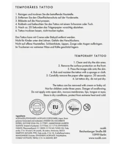 vegane bio kinder tattoos happy