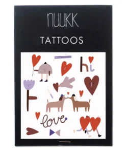NUUKK Vegane Bio Tattoos | Liebe