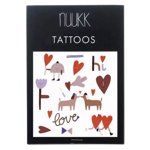 NUUKK Vegane Bio Tattoos | Liebe