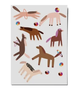 NUUKK Vegane Bio Tattoos | Pferde