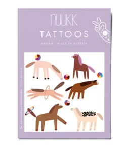NUUKK Vegane Bio Tattoos | Pferde