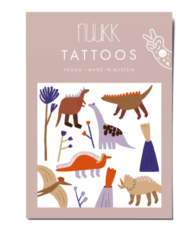 NUUKK Vegane Bio Tattoos | Dino Crew