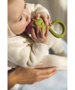 Alternative view of Oli&Carol Baby Naturkautschuk Rattle Toy | Artichoke